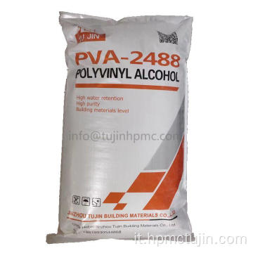 PVA di alcool polivinilico per tessile adesivo per colla
